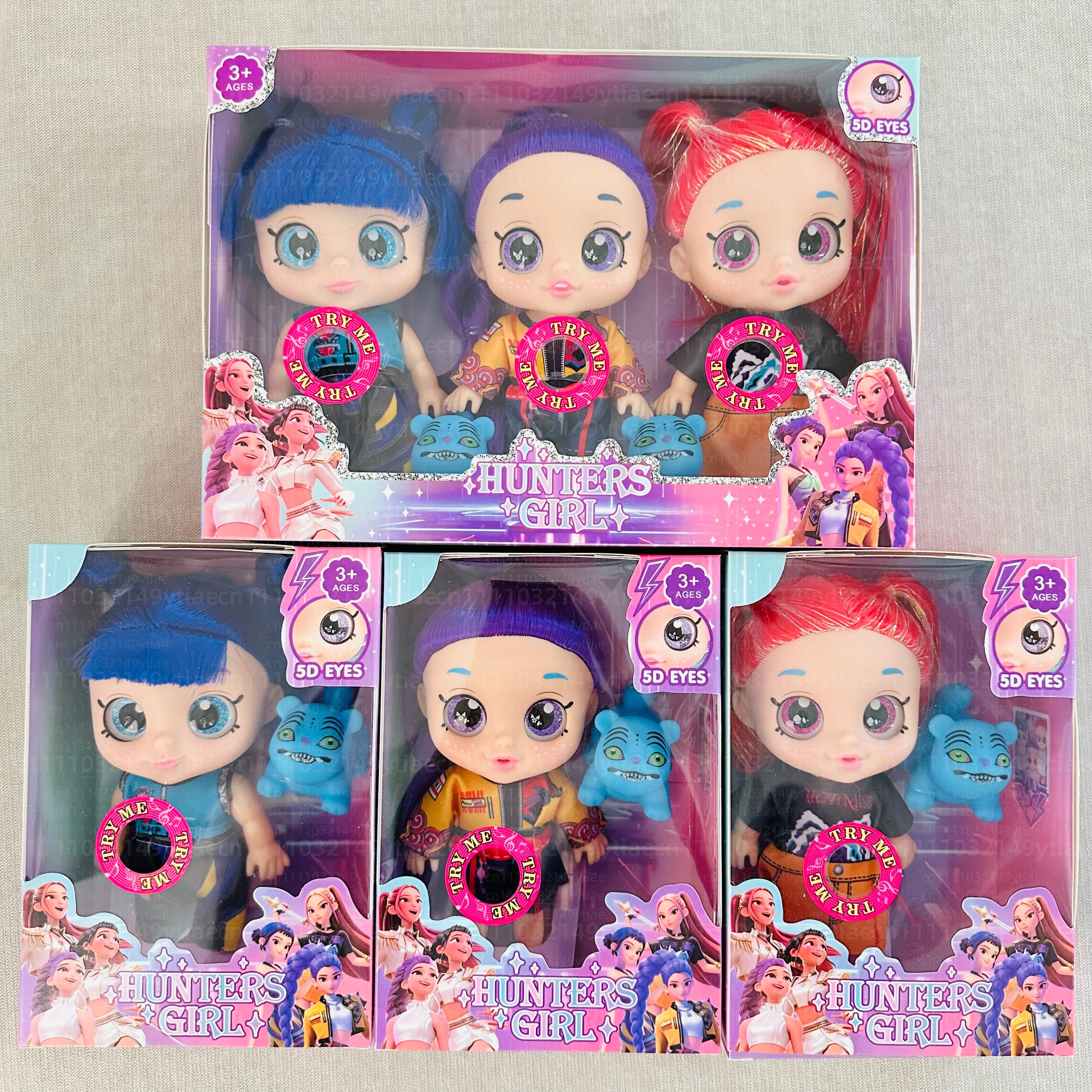 Anime Merchandise Figure - Anime Gilrs Lumi Mila Zoi K-pop