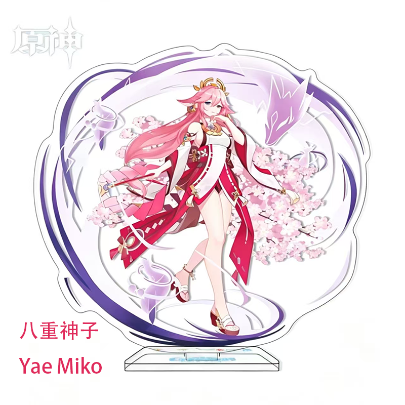 Anime Merchandise Figure - Genshin Impact Acrylic Stand Figure Halloween