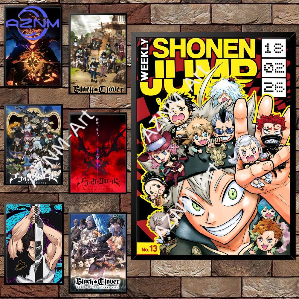 Anime Merchandise Posters - Black Clover BC anime cool Poster