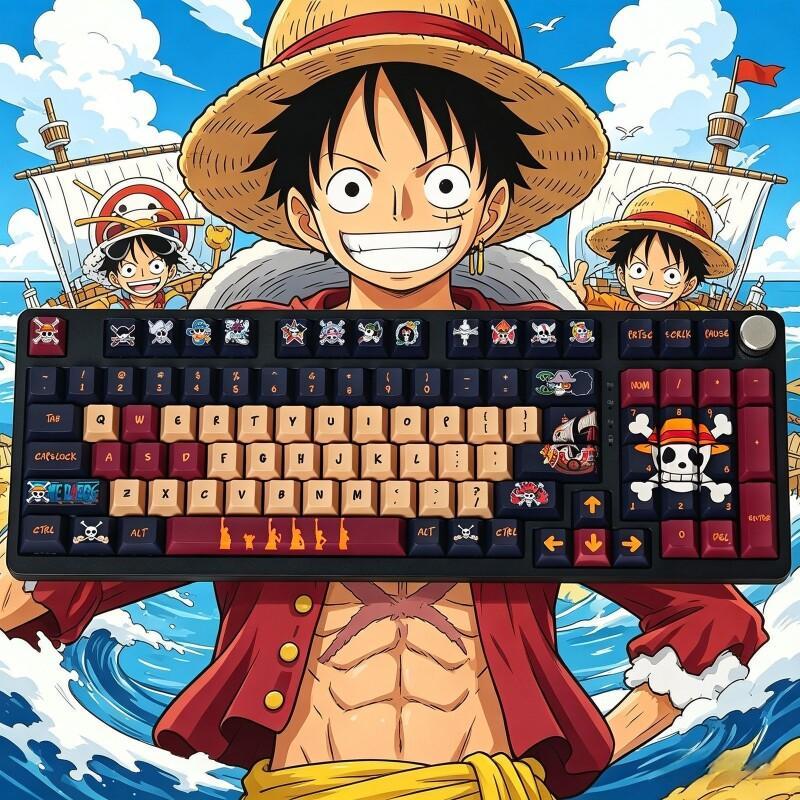 Keycap Artisan Anime - BANDAI One Piece Monkey D. Luffy