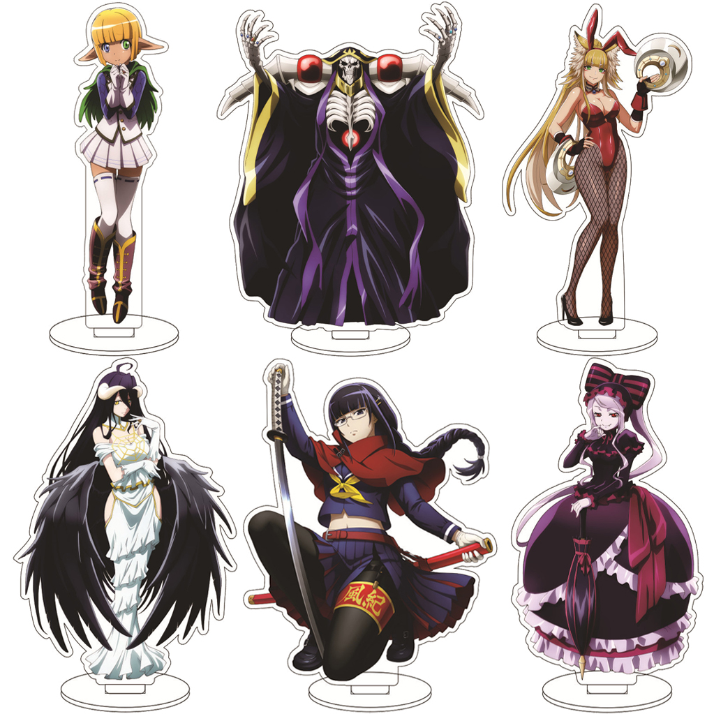 Anime Merchandise - 16CM Anime OVERLORD Albedo Demiurge Ainz