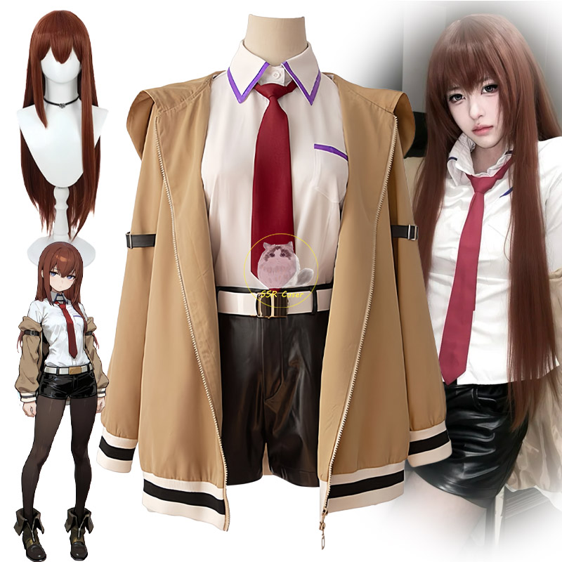Anime Makise Kurisu Cosplay Co – Anime Merchandise For Women recenzja i cena