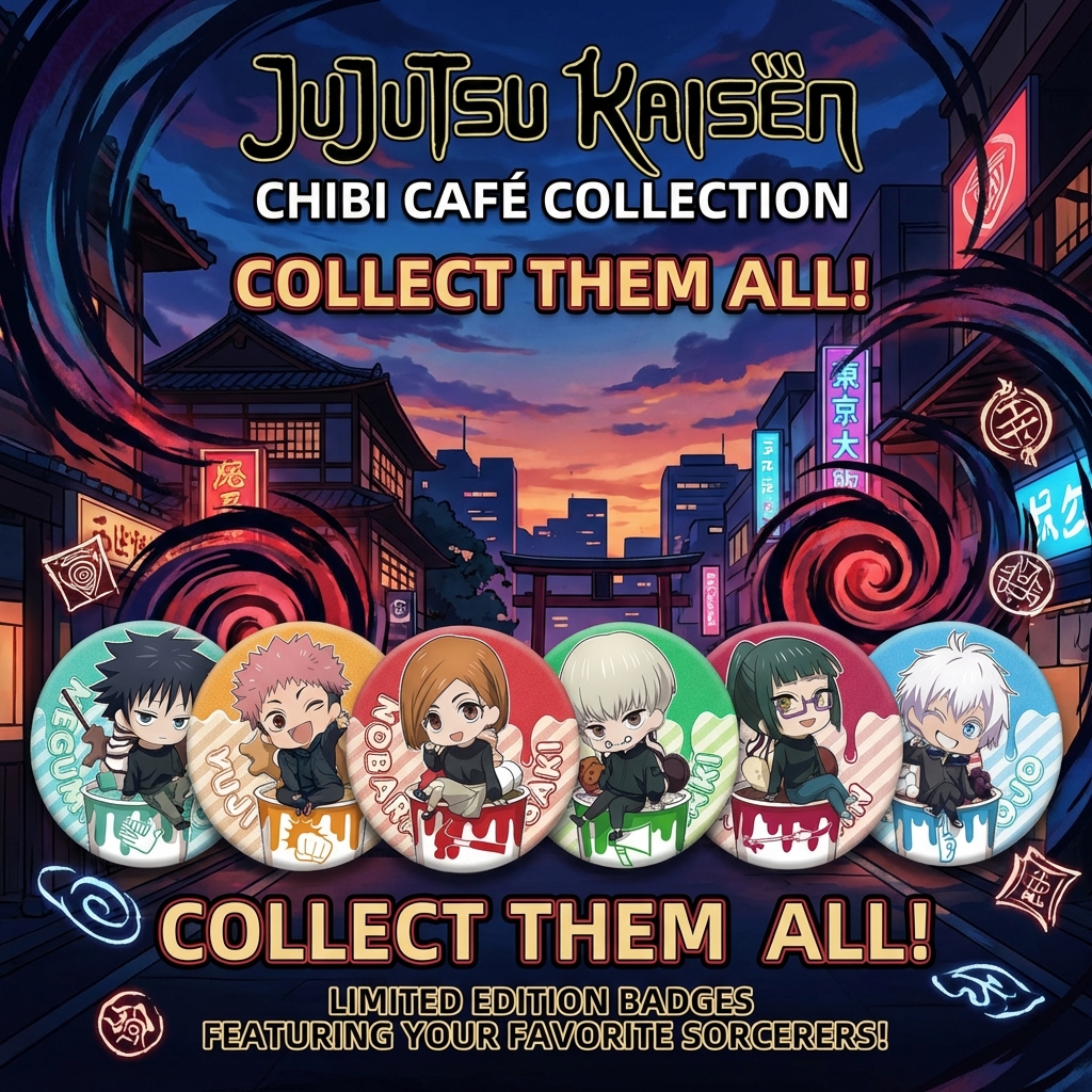 Anime Badge Jujutsu Kaisen Dou – Anime Jujutsu Kaisen Merchandise recenzja i cena