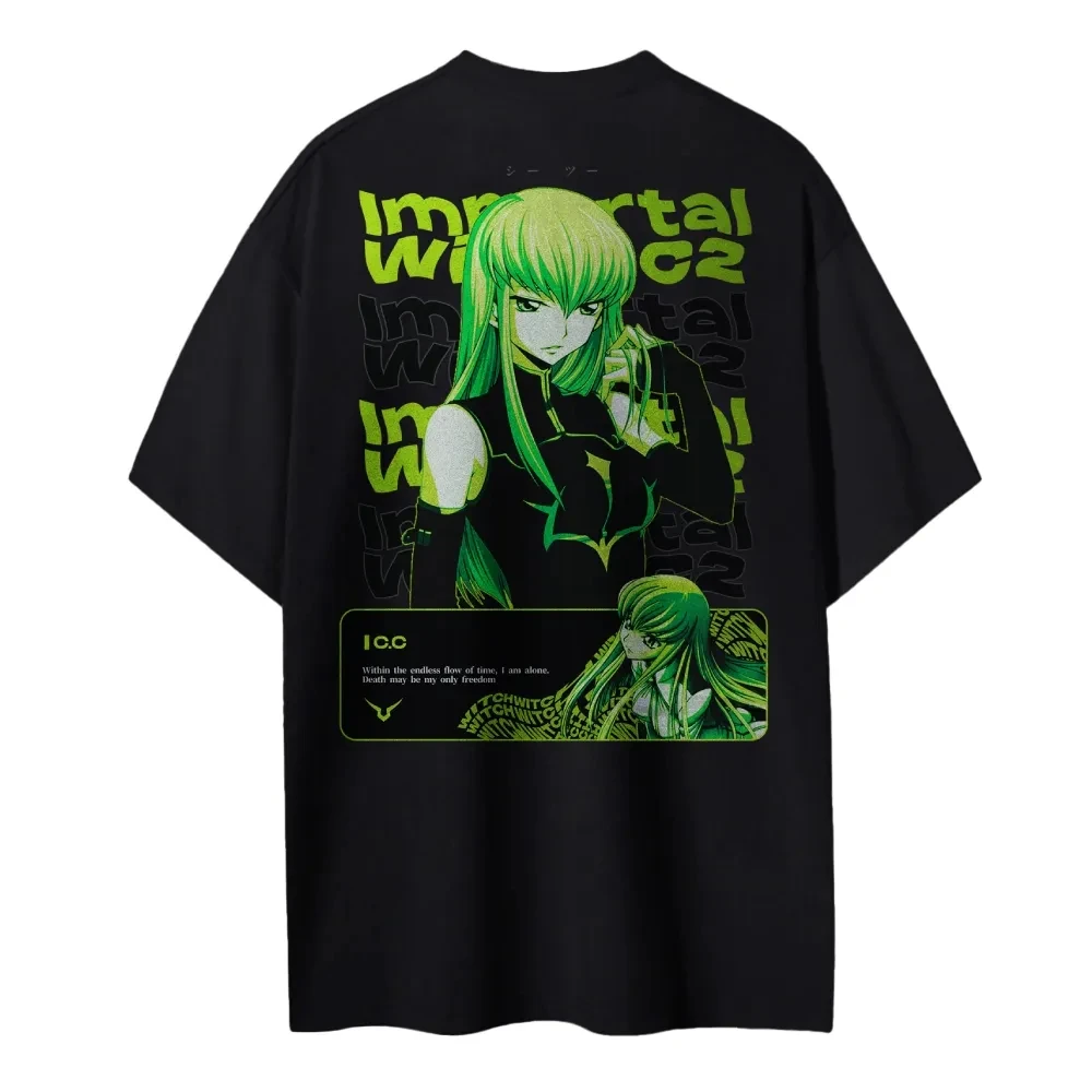 New Code Geass T-Shirt C.C. Ch – Anime Merchandise Shop recenzja i cena