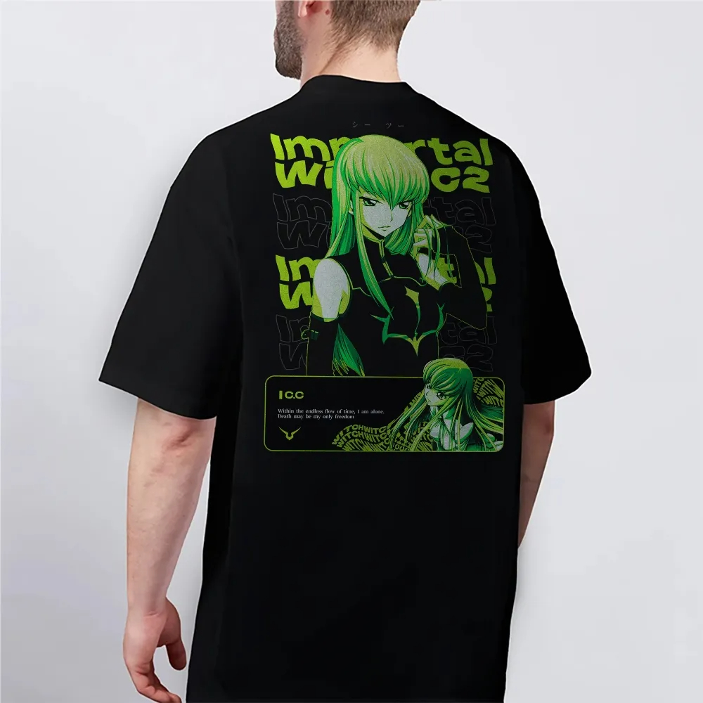 New Code Geass T-Shirt C.C. Ch – Anime Merchandise Shop recenzja i cena