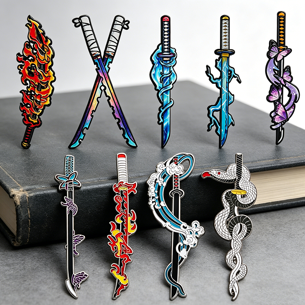 Demon Slayer Nichirin Sword En – Enamel Pin Set recenzja i cena
