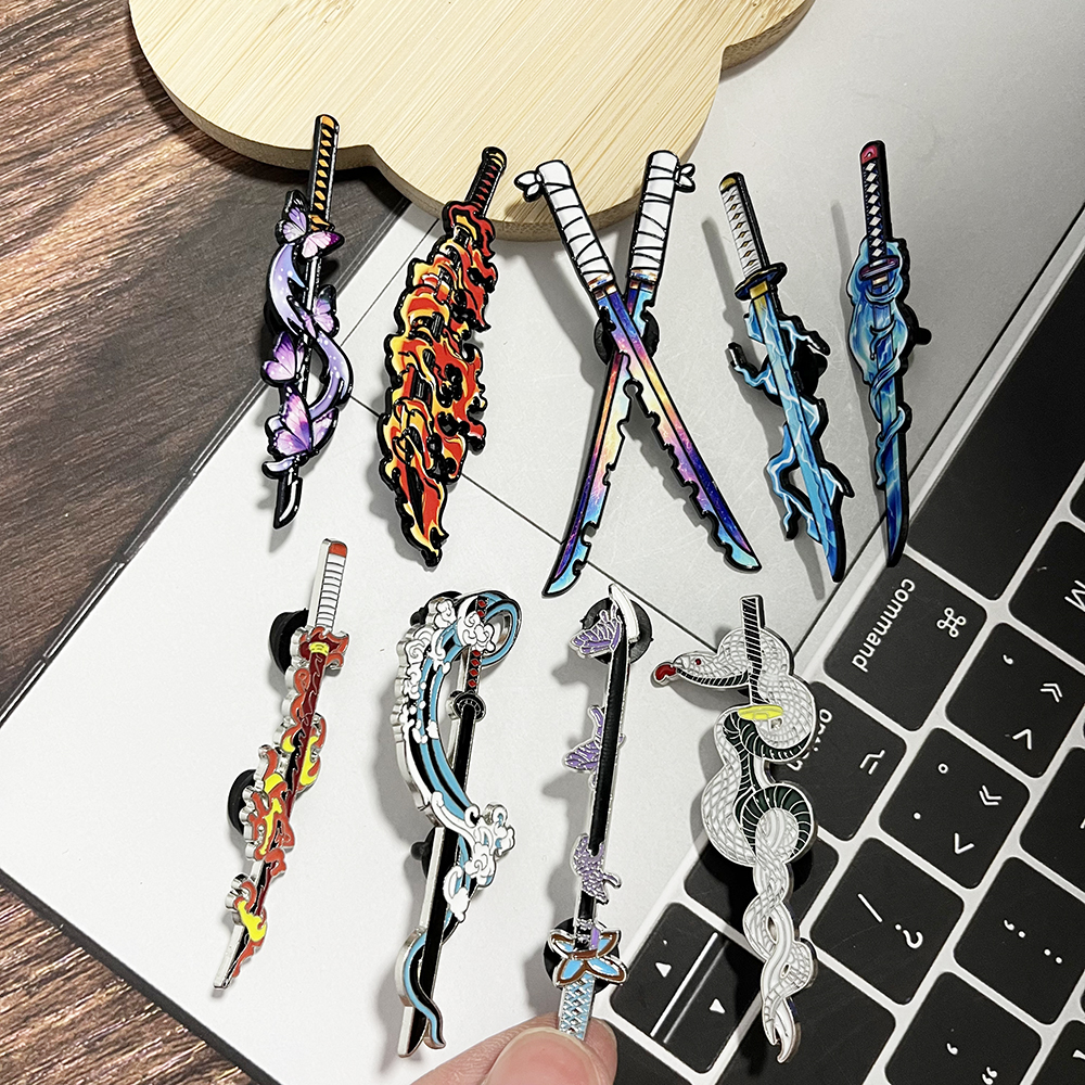 Demon Slayer Nichirin Sword En – Enamel Pin Set recenzja i cena