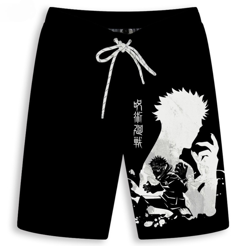 Men's Gojo Satoru Printed Shor – Anime Merchandise Shop recenzja i cena