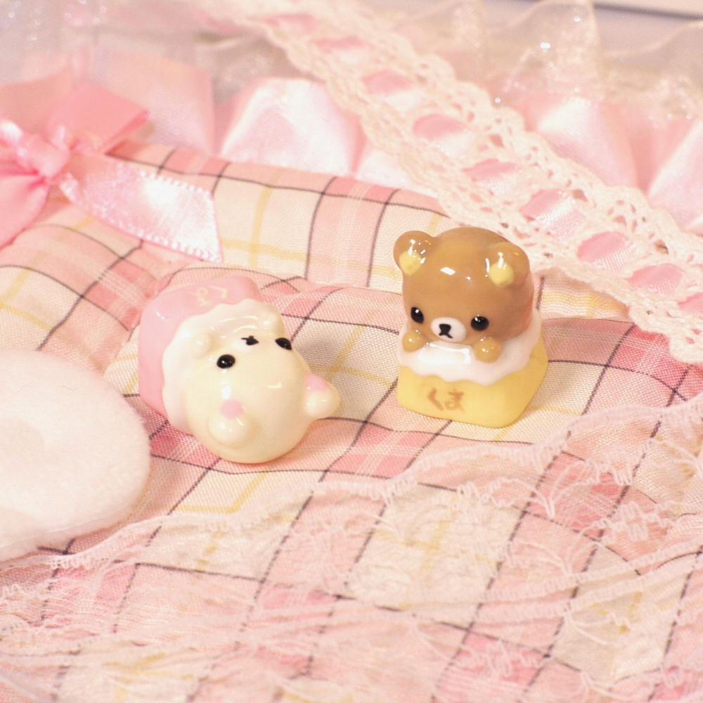 Kawaii Rilakkuma Keycaps Relax – Keycap Artisan Anime recenzja i cena