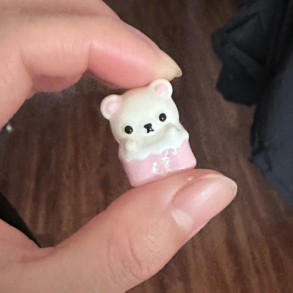 Kawaii Rilakkuma Keycaps Relax – Keycap Artisan Anime recenzja i cena
