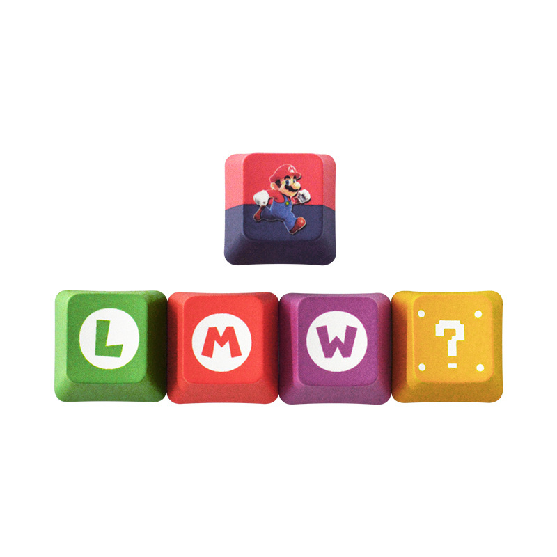 5pcs/lot Cartoon Keycaps Anime – Keycap Artisan Anime recenzja i cena