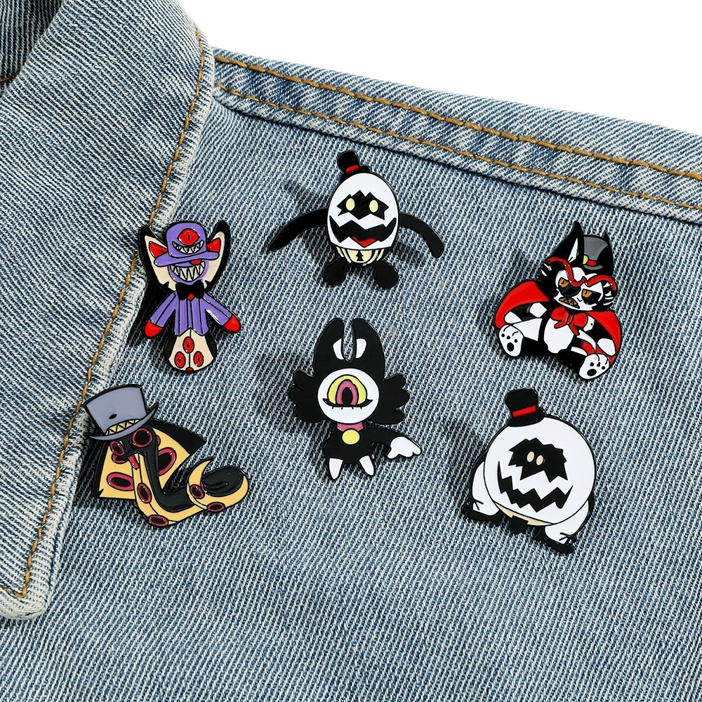 Hazbin Hotel Enamel Pin Brooch – Enamel Pin Set recenzja i cena