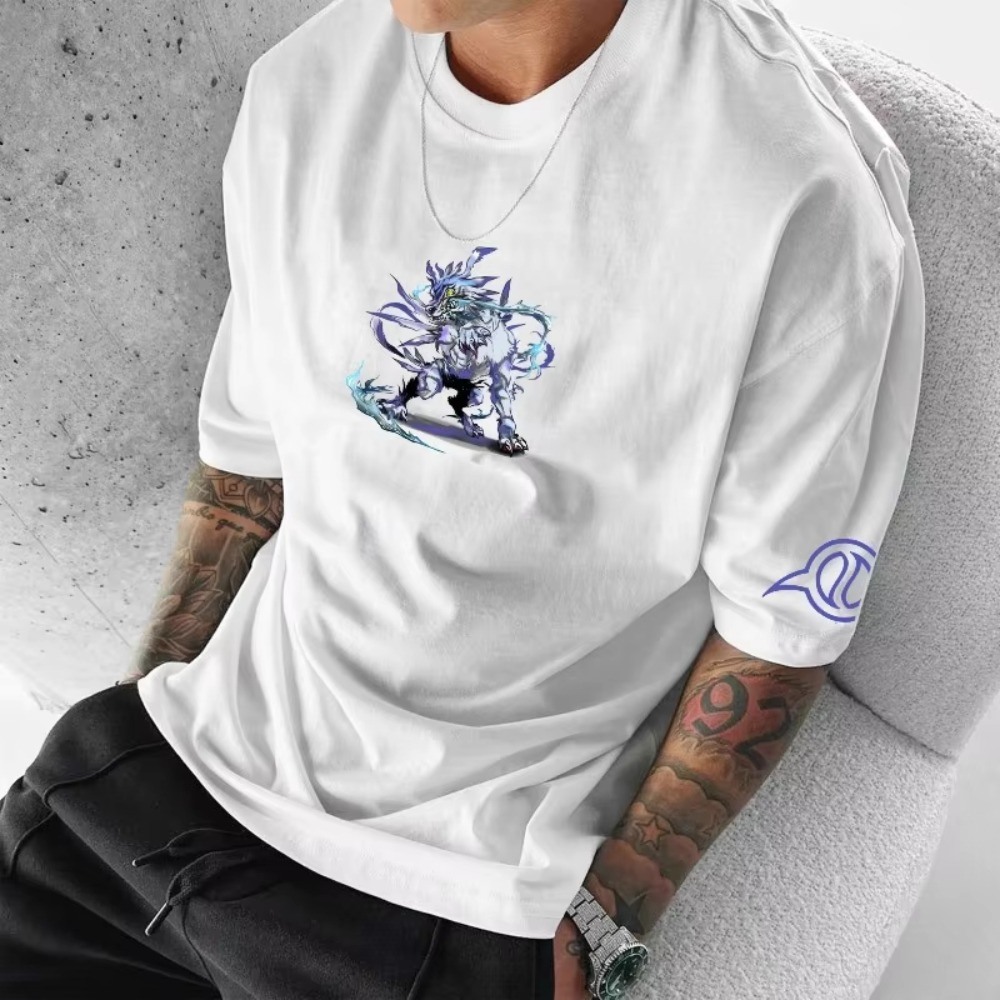 Men's New Summer  Digimon Adve – Anime Merchandise Shop recenzja i cena