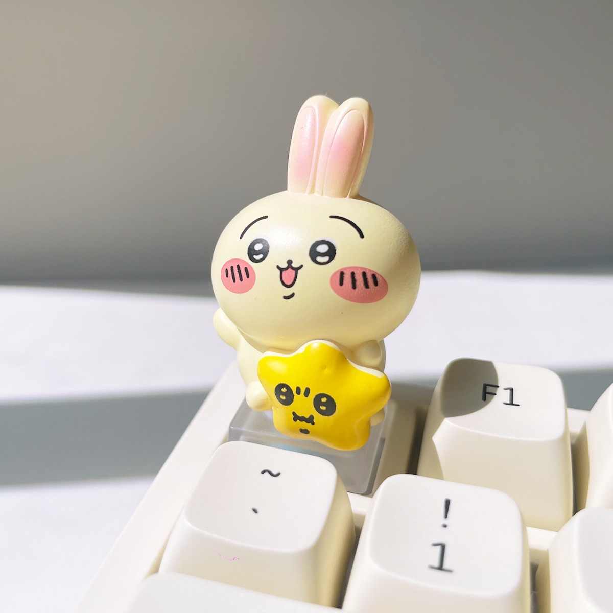 Cute Chiikawa Usagi Momonga Re – Keycap Artisan Anime recenzja i cena