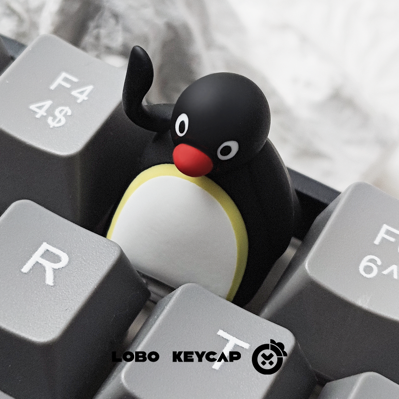 Cute Penguin Image Pingu Serie – Keycap Artisan Anime recenzja i cena