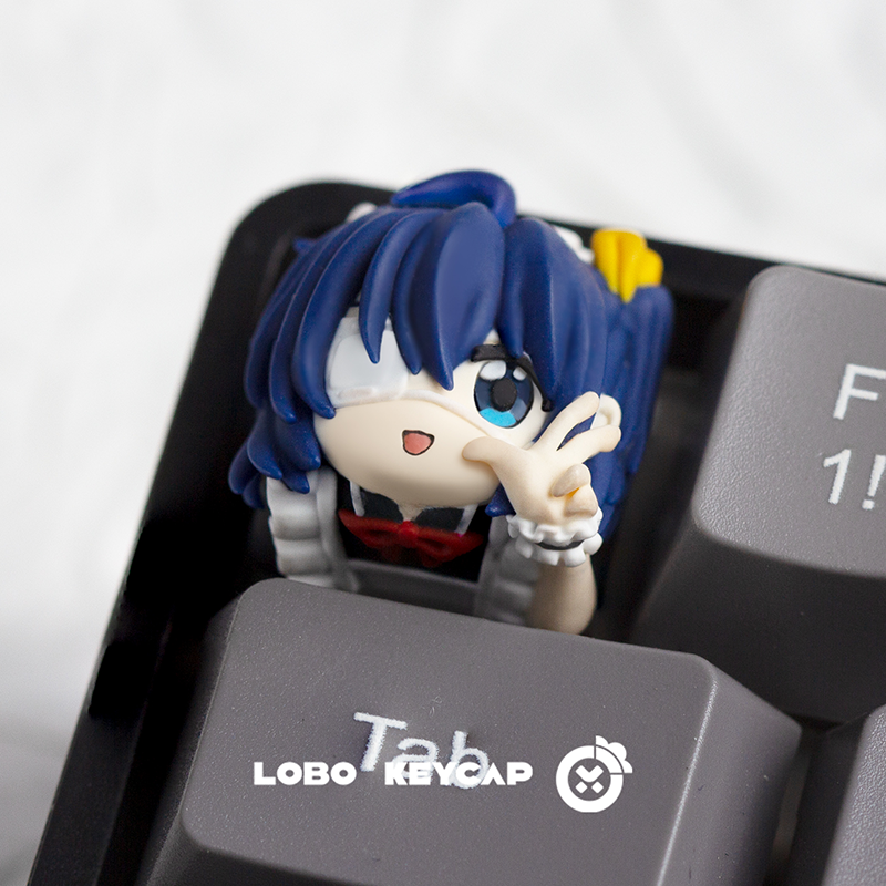 Lobo Keycap Rikka Takanashi An – Keycap Artisan Anime recenzja i cena