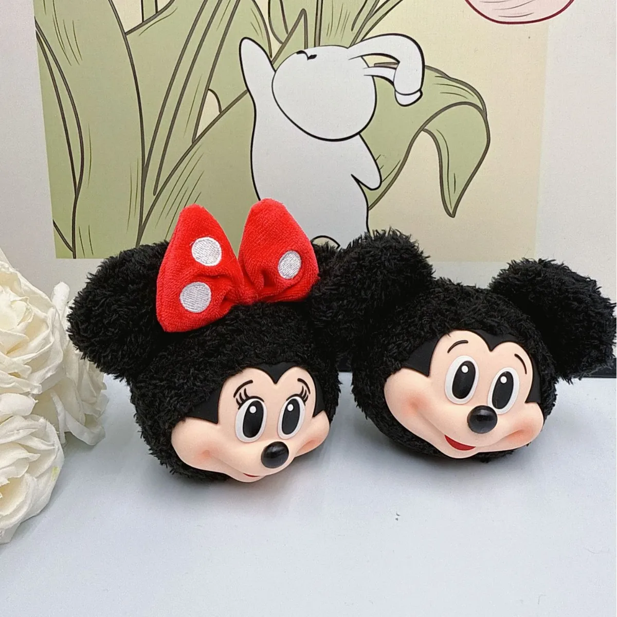 Mickey Minnie Plush Doll Keych – Anime Merchandise Figure recenzja i cena