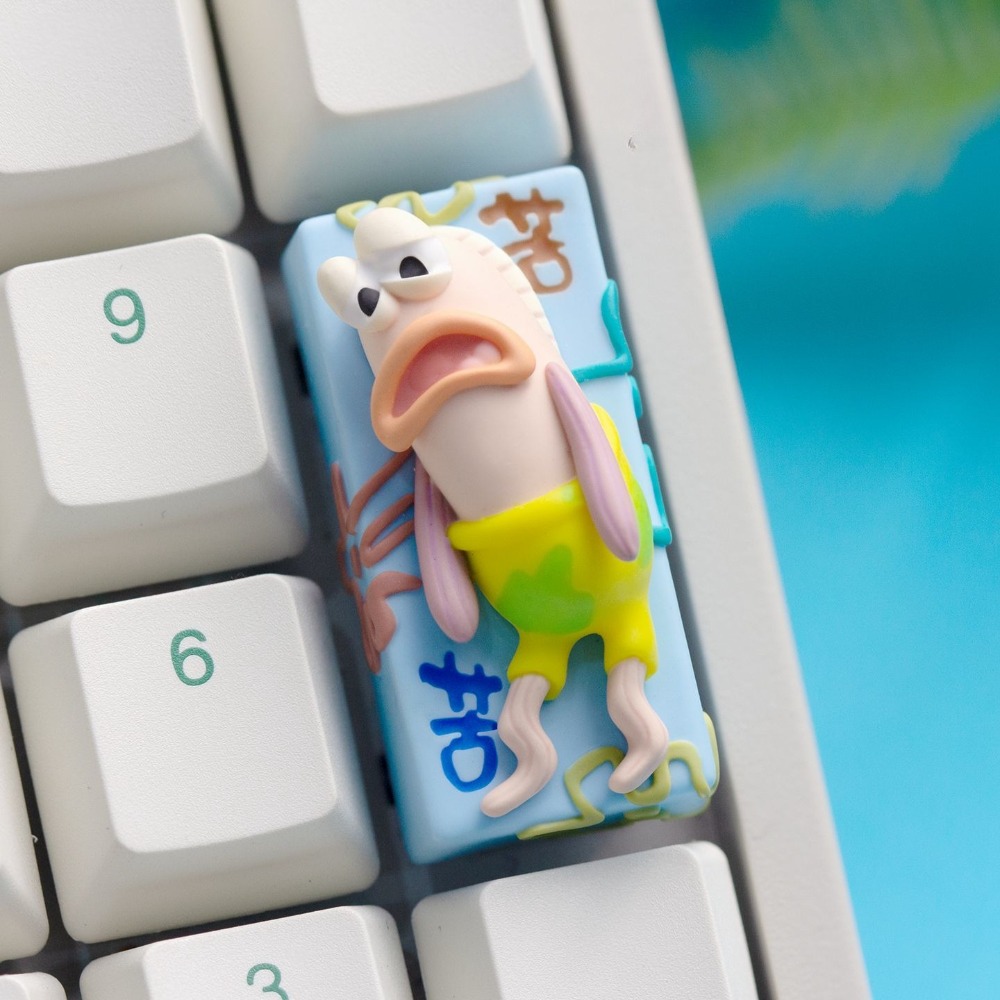 SpongeBob Sad Fish 2U Keycap - – Keycap Artisan Anime recenzja i cena
