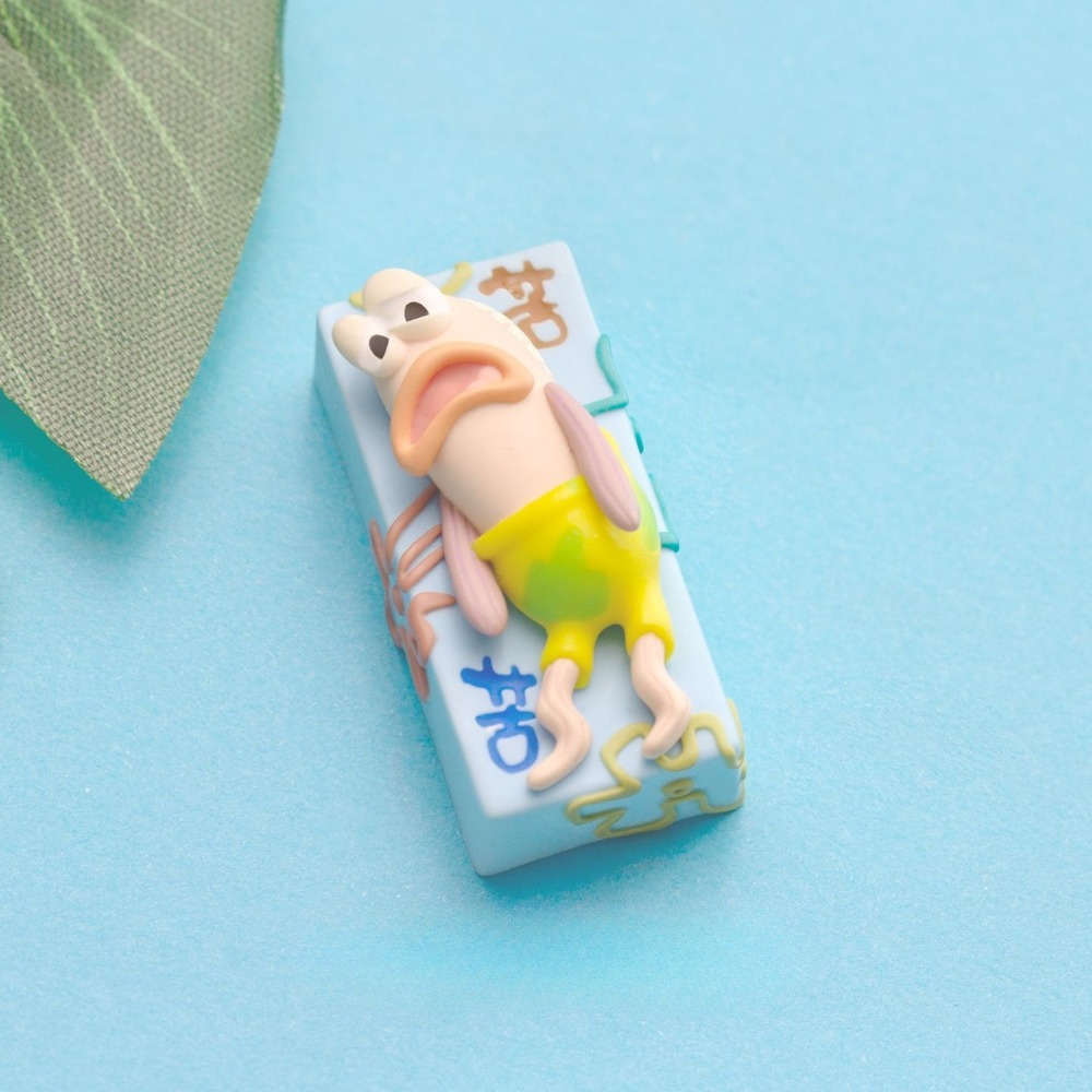 SpongeBob Sad Fish 2U Keycap - – Keycap Artisan Anime recenzja i cena