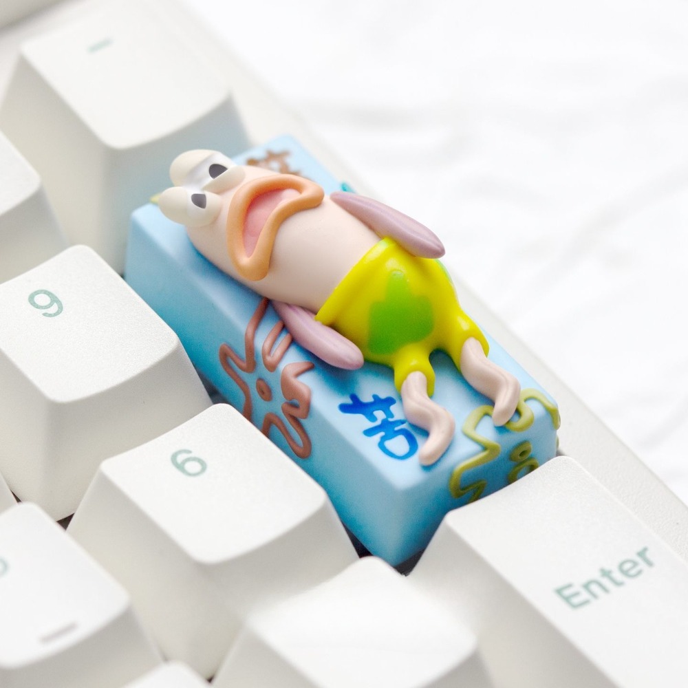 SpongeBob Sad Fish 2U Keycap - – Keycap Artisan Anime recenzja i cena