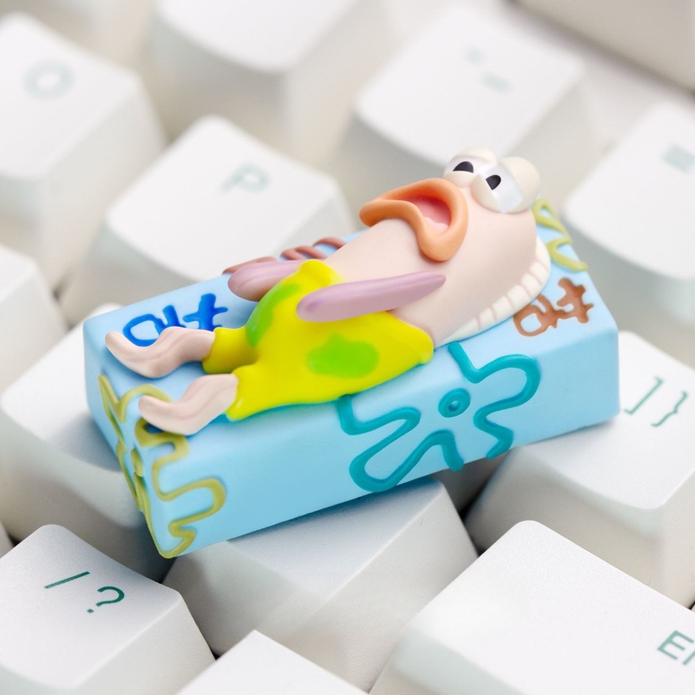 SpongeBob Sad Fish 2U Keycap - – Keycap Artisan Anime recenzja i cena