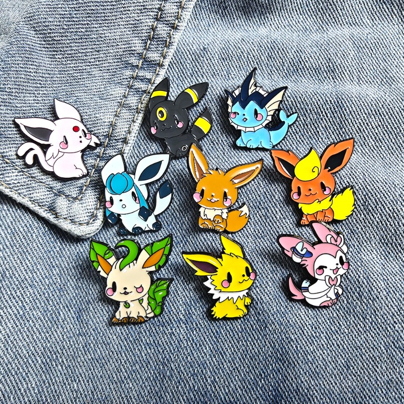 Hot 9 Pcs Anime Elf Brooch Set – Enamel Pin Set recenzja i cena