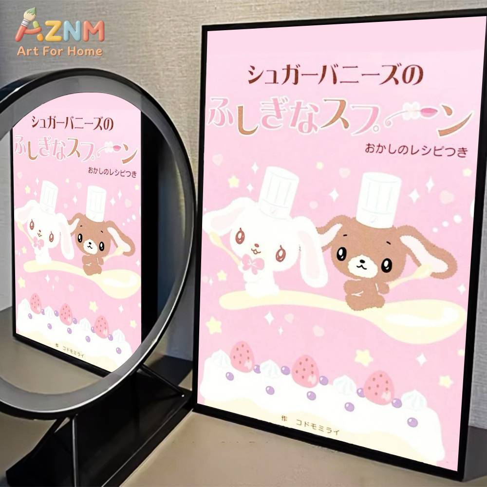 1pc AZMN  Sugarbunnies Anime K – Anime Merchandise Posters recenzja i cena