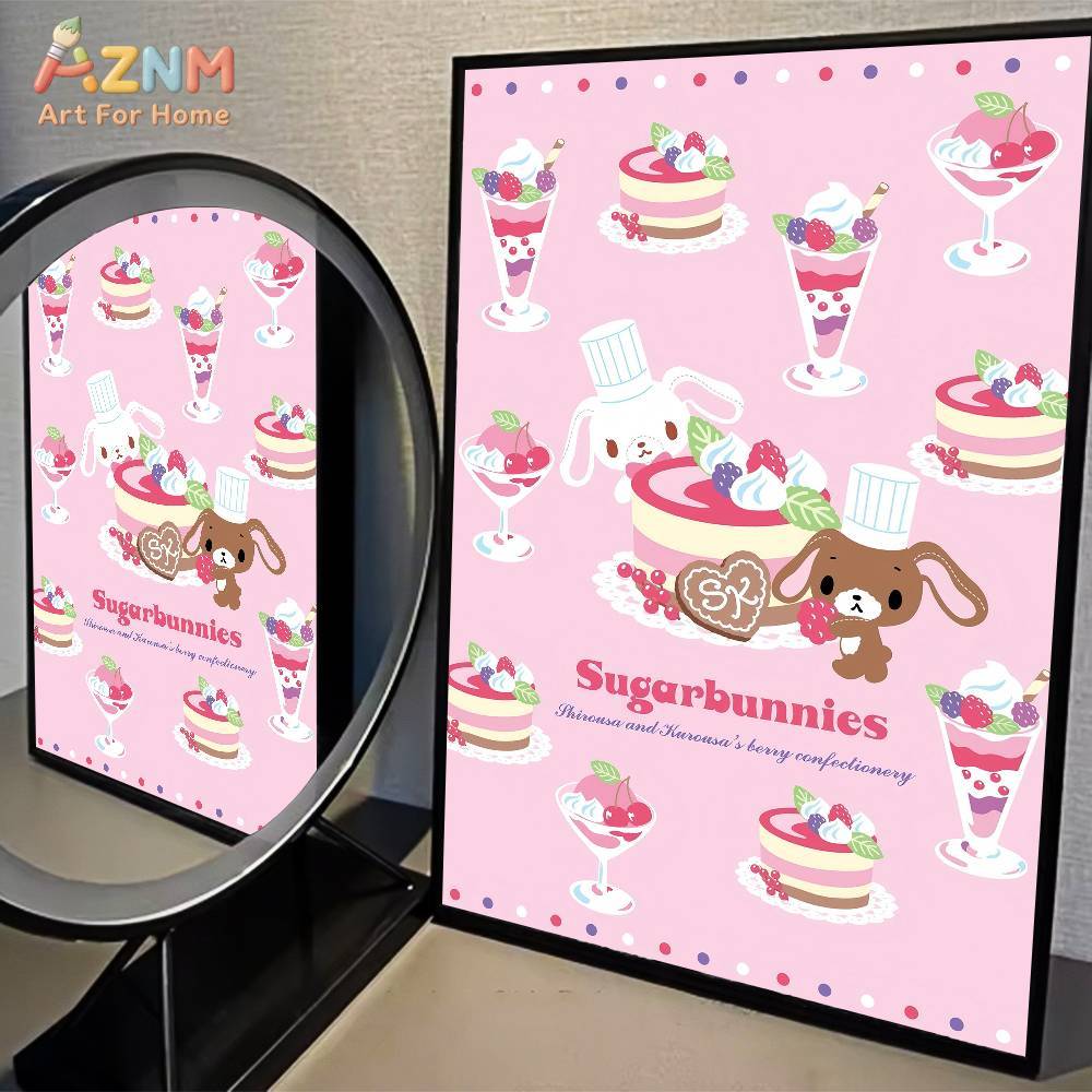 1pc AZMN  Sugarbunnies Anime K – Anime Merchandise Posters recenzja i cena