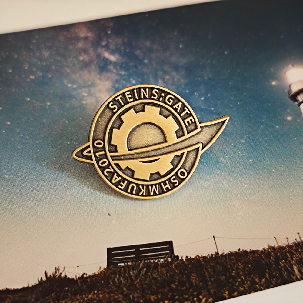 Steins;Gate Pin Anime Merchand – Gate Anime Merchandise recenzja i cena