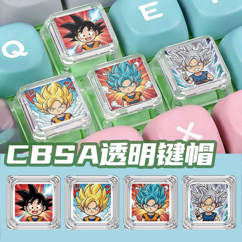 Dragon Ball Super Saiyan Carto – Keycap Artisan Anime recenzja i cena