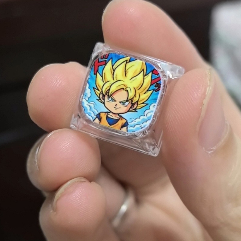 Dragon Ball Super Saiyan Carto – Keycap Artisan Anime recenzja i cena