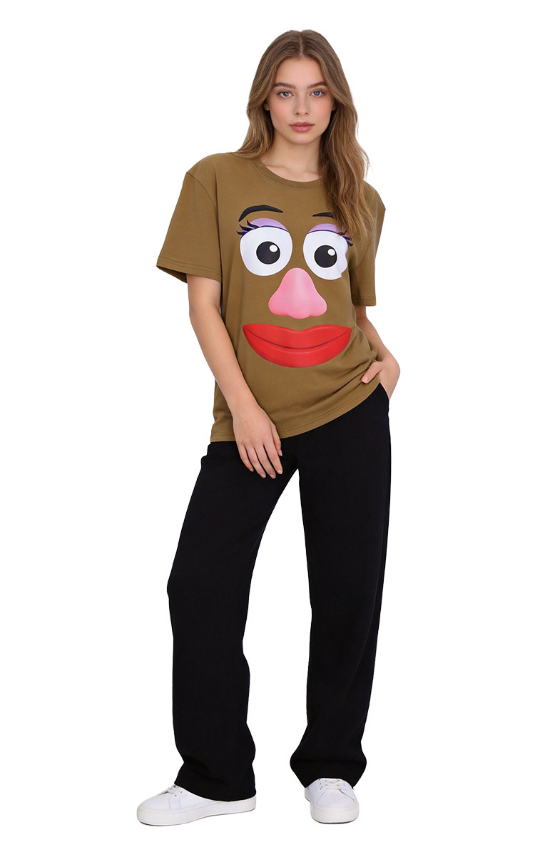 Mr. Potato Head T-Shirt for Co – Anime Merchandise For Women recenzja i cena