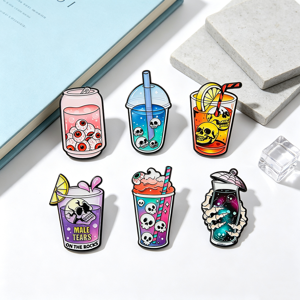 6pcs Cool Halloween Enamel Pin – Enamel Pin Set recenzja i cena