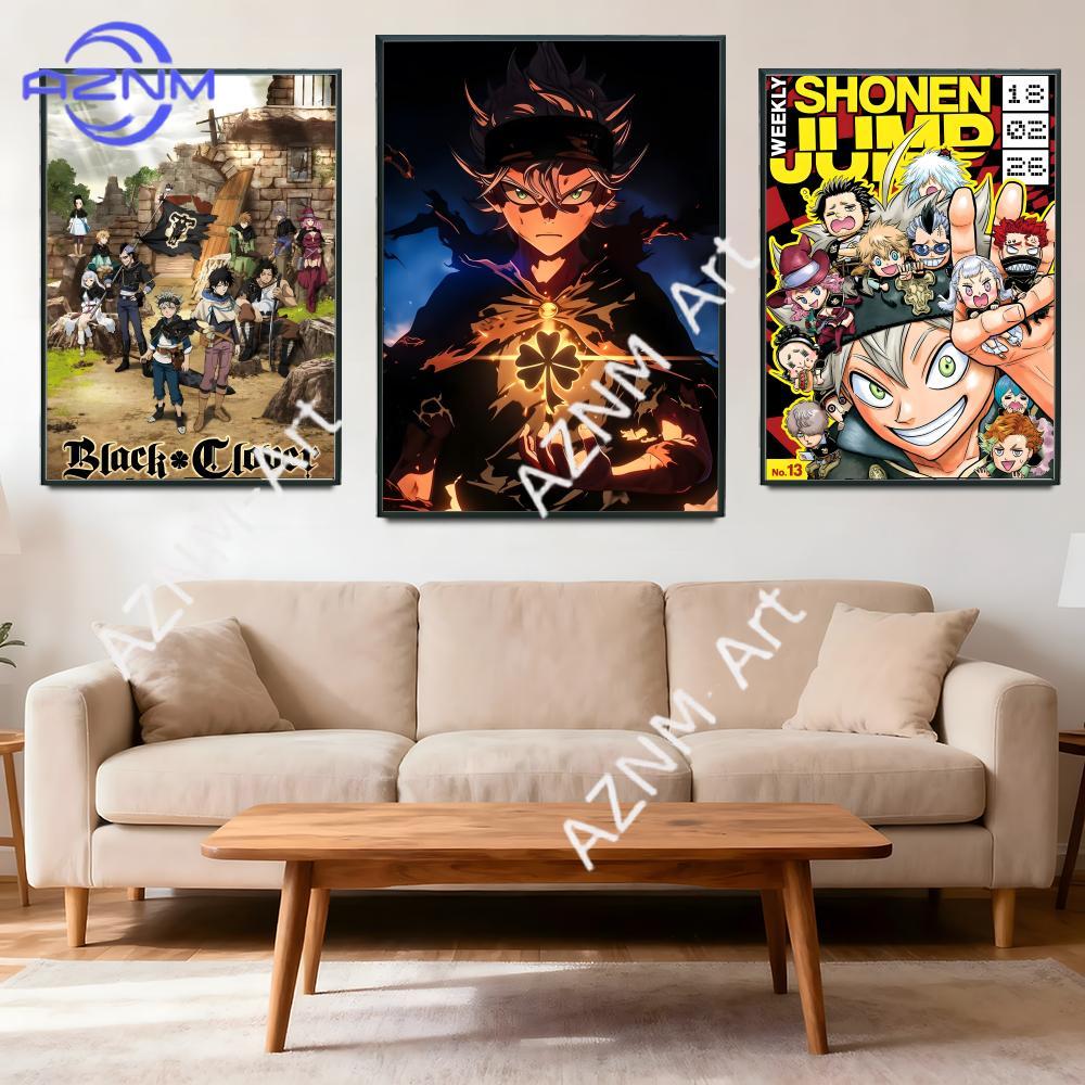 Black Clover BC anime cool Pos – Anime Merchandise Posters recenzja i cena