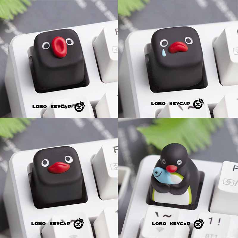 Cute Pingu Anime Series Pengui – Keycap Artisan Anime recenzja i cena