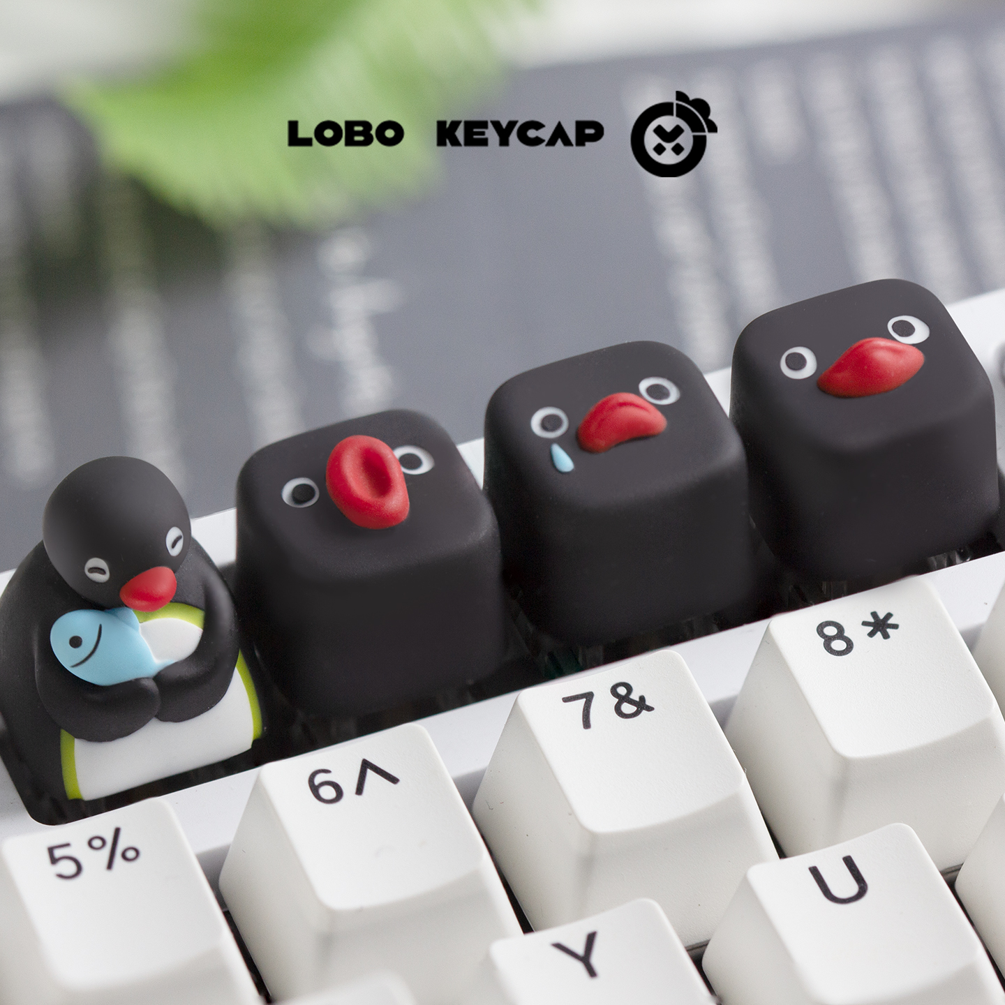 Cute Pingu Anime Series Pengui – Keycap Artisan Anime recenzja i cena