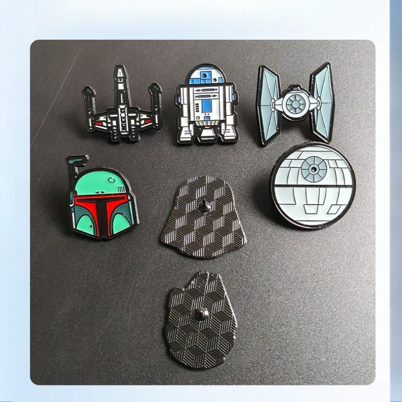 5/6/7pcs Cute Monster Brooche  – Enamel Pin Set recenzja i cena
