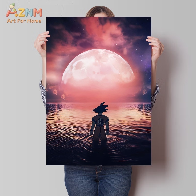 AZNM Dragon Ball Kid Goku Kril – Anime Merchandise Posters recenzja i cena