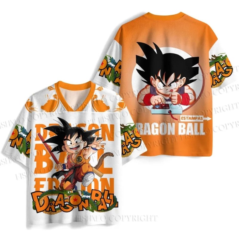 Dragon Ball Football Jersey Un – Anime Merchandise For Women recenzja i cena