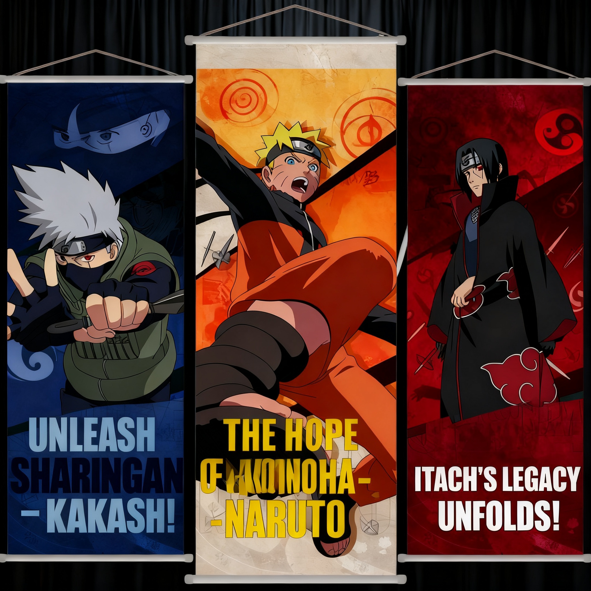 Naruto Anime Uzumaki Long Scro – Anime Merchandise Posters recenzja i cena